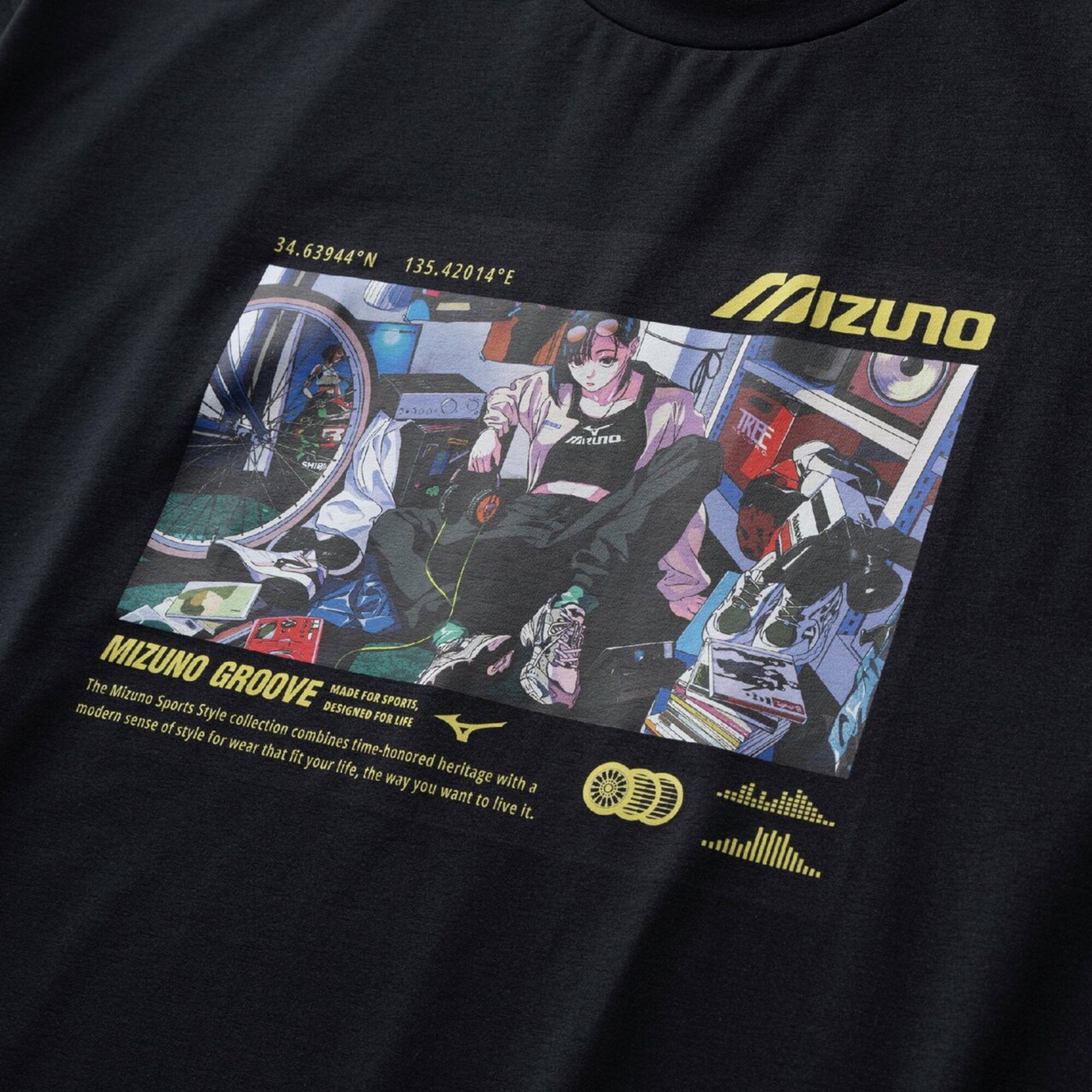 SHORT SLEEVE GRAPHIC TEE – Mizuno Singapore