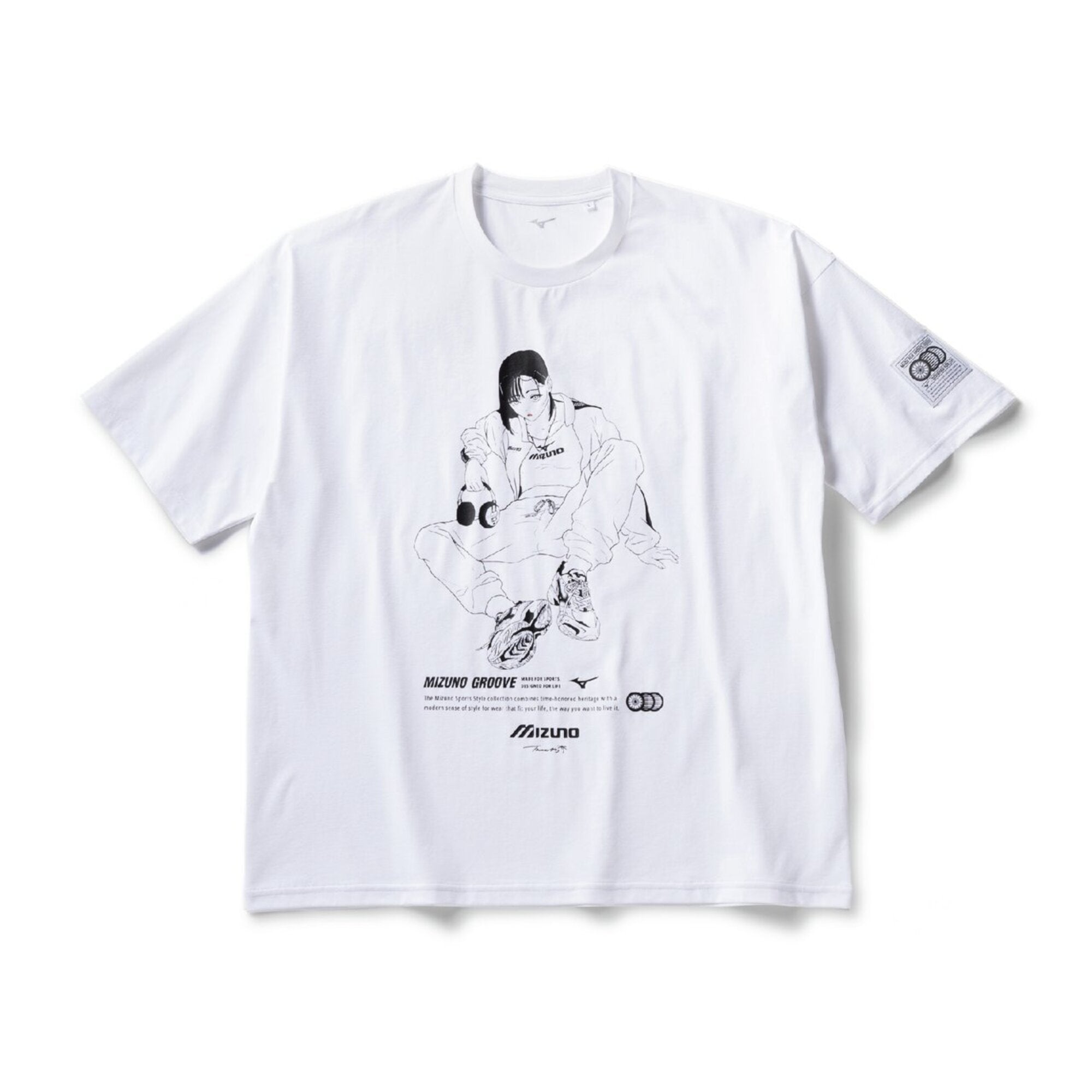 C LAKE mizuno コラボ Tシャツ SHORT SLEEVE MONOCHROME TEE – Mizuno Singapore