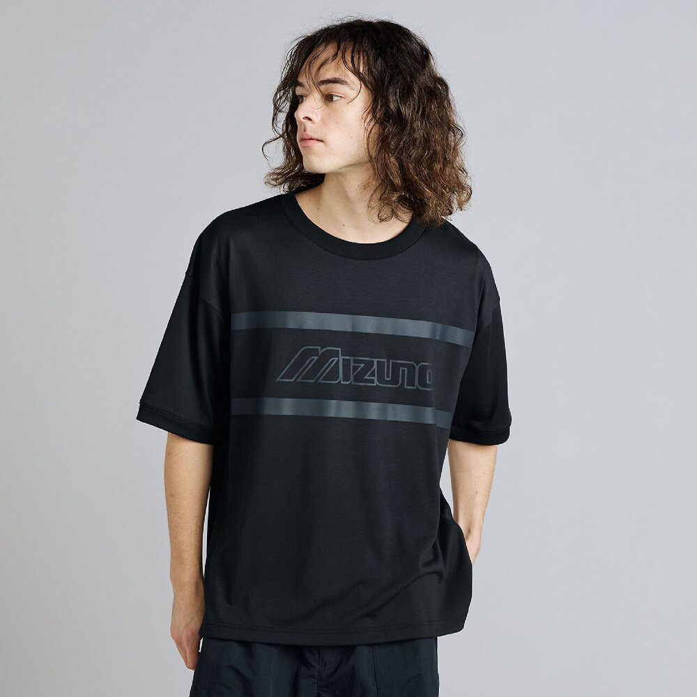 RECYCLED GRAPHIC RINGER T-SHIRT – Mizuno Singapore