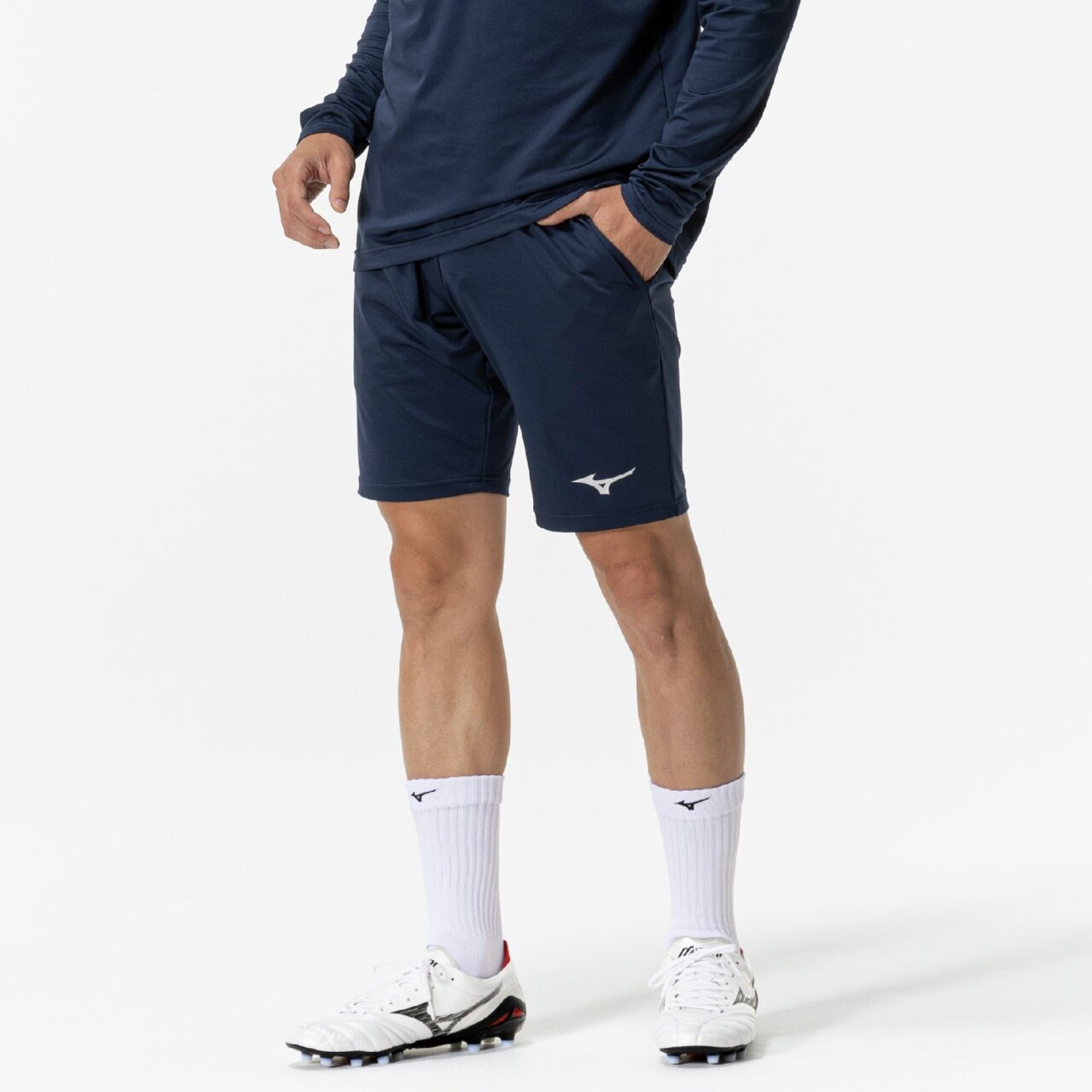 SOLID KNIT SHORTS - Clothing - Shorts